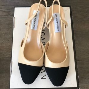 Jessica Buurman Jorie Chunky Heel Slingback Pump